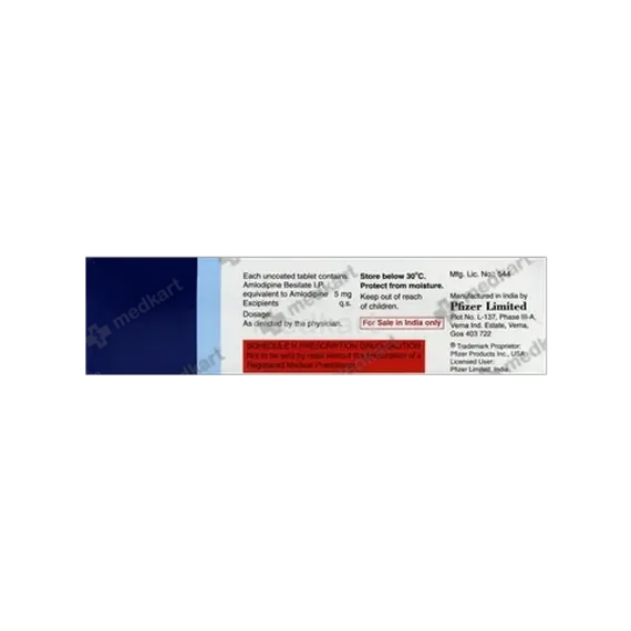 amlogard 5mg tablet 30's